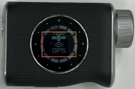 電源がONの状態で画面を長くタッチします