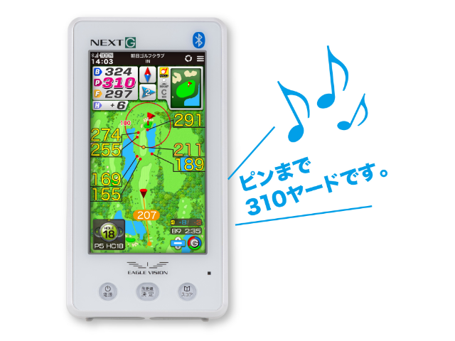 音声ガイダンス